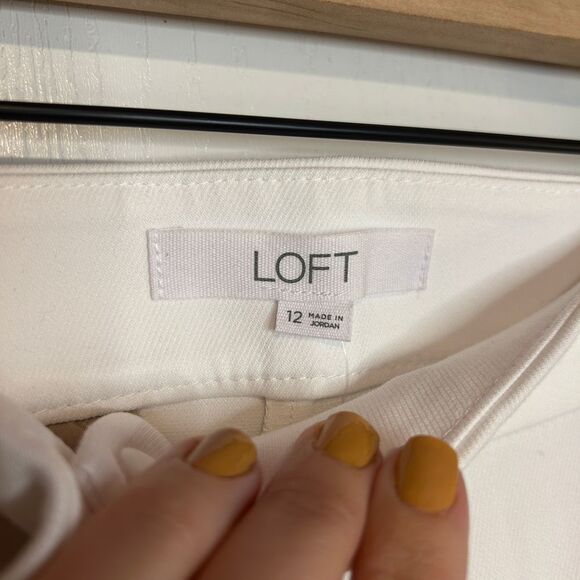 Loft Sailor Sutton Skinny Pants - Size 12 - B20 - Picture 5 of 12